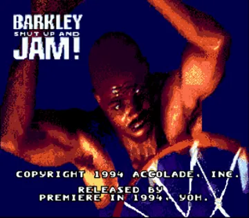 Barkley Shut Up and Jam! (USA, Europe) screen shot title